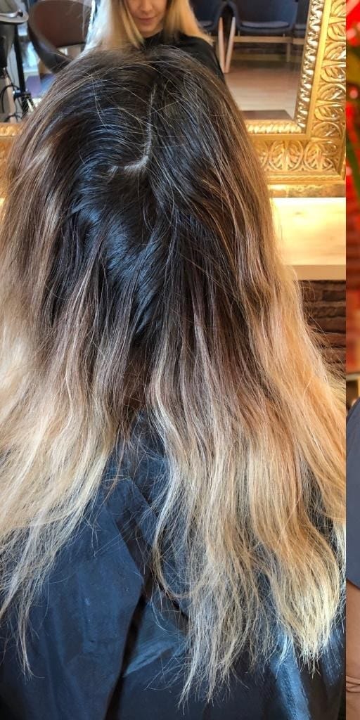 Před: Sjednocená blond – před